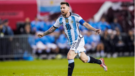 2. Lionel Messi - argentínsky útočník.