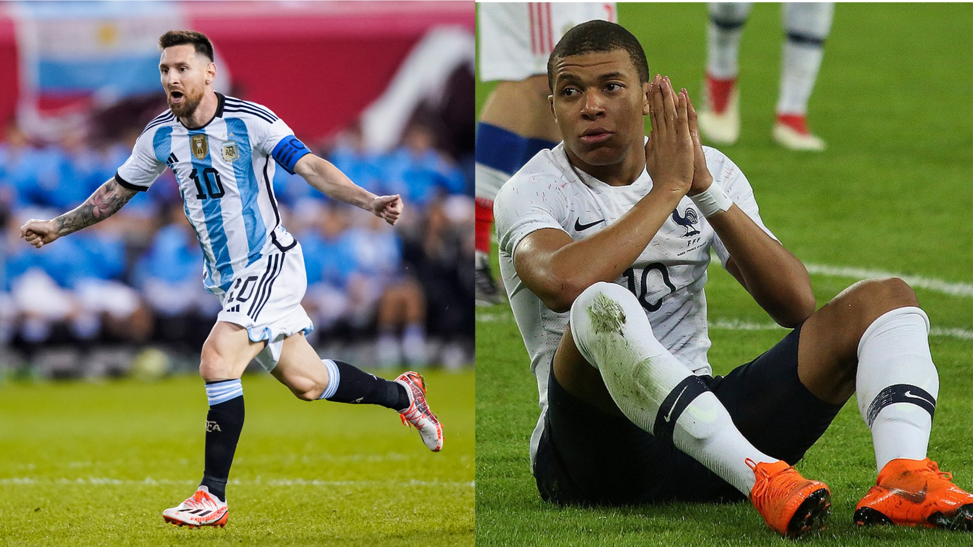 Lionel Messi, Kylian Mbappé