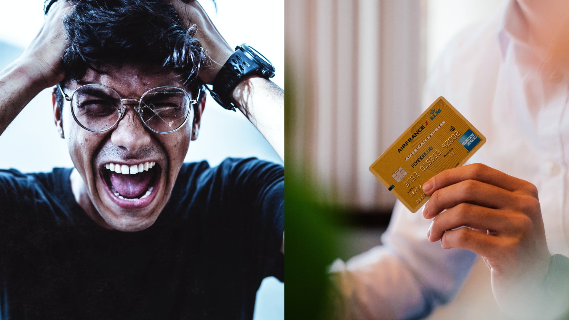 zprivý muž, kreditná karta