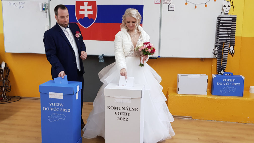 Voľby, nevesta so ženíchom