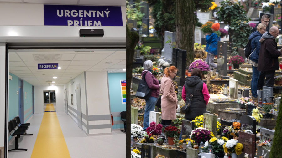 Urgentný príjem v popradskej nemocnici, Cintorín Slávičie – Bratislava