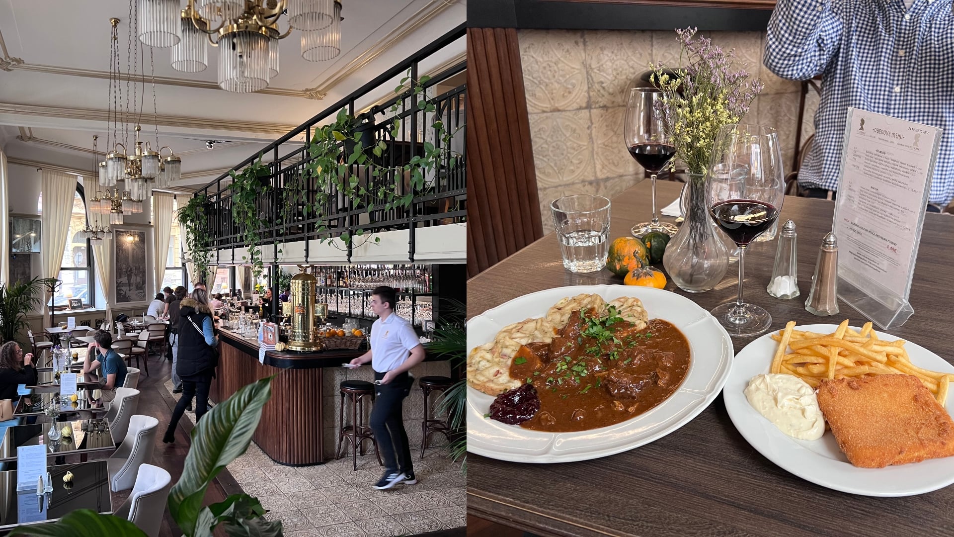 Na snímke je jedlo z podniku Štefánka by Pulitzer.