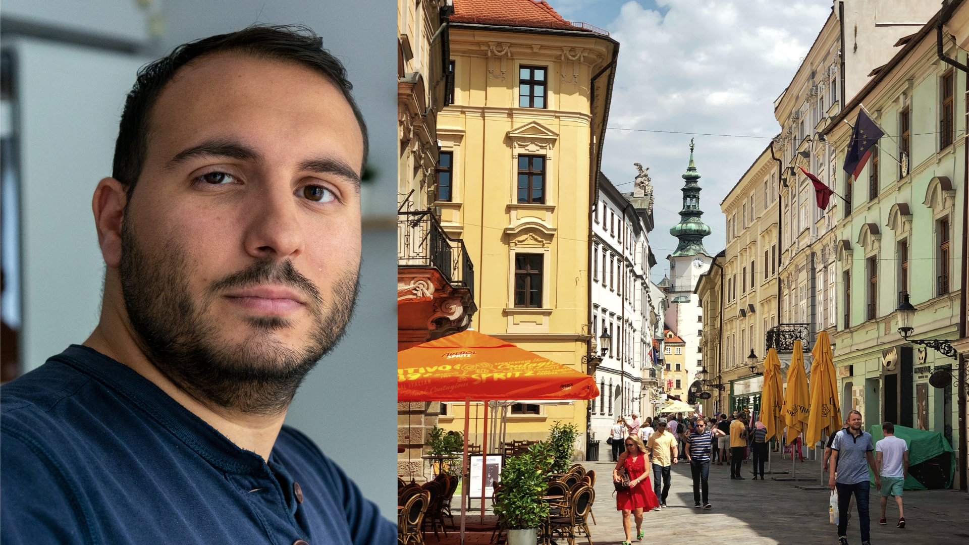 Adrian Gubčo a Bratislava