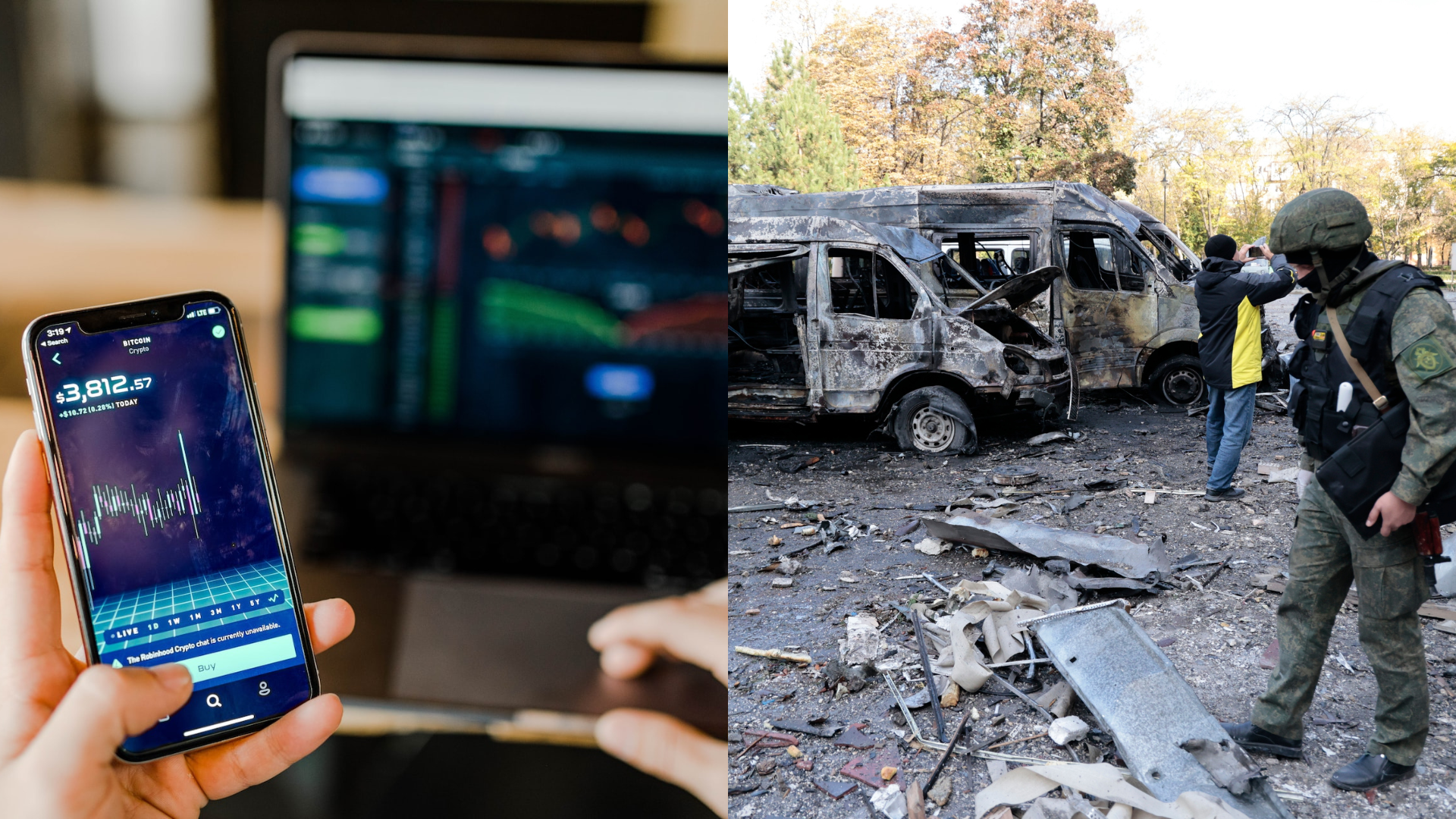 Investícia a vojna na Ukrajine