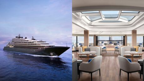 Výletná loď Ritz Carlton na mori