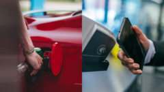 Tankovanie benzínu do auta a platba kartou