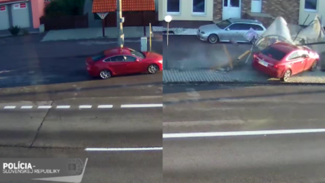 Vodič vrazil do autobusovej zastávky