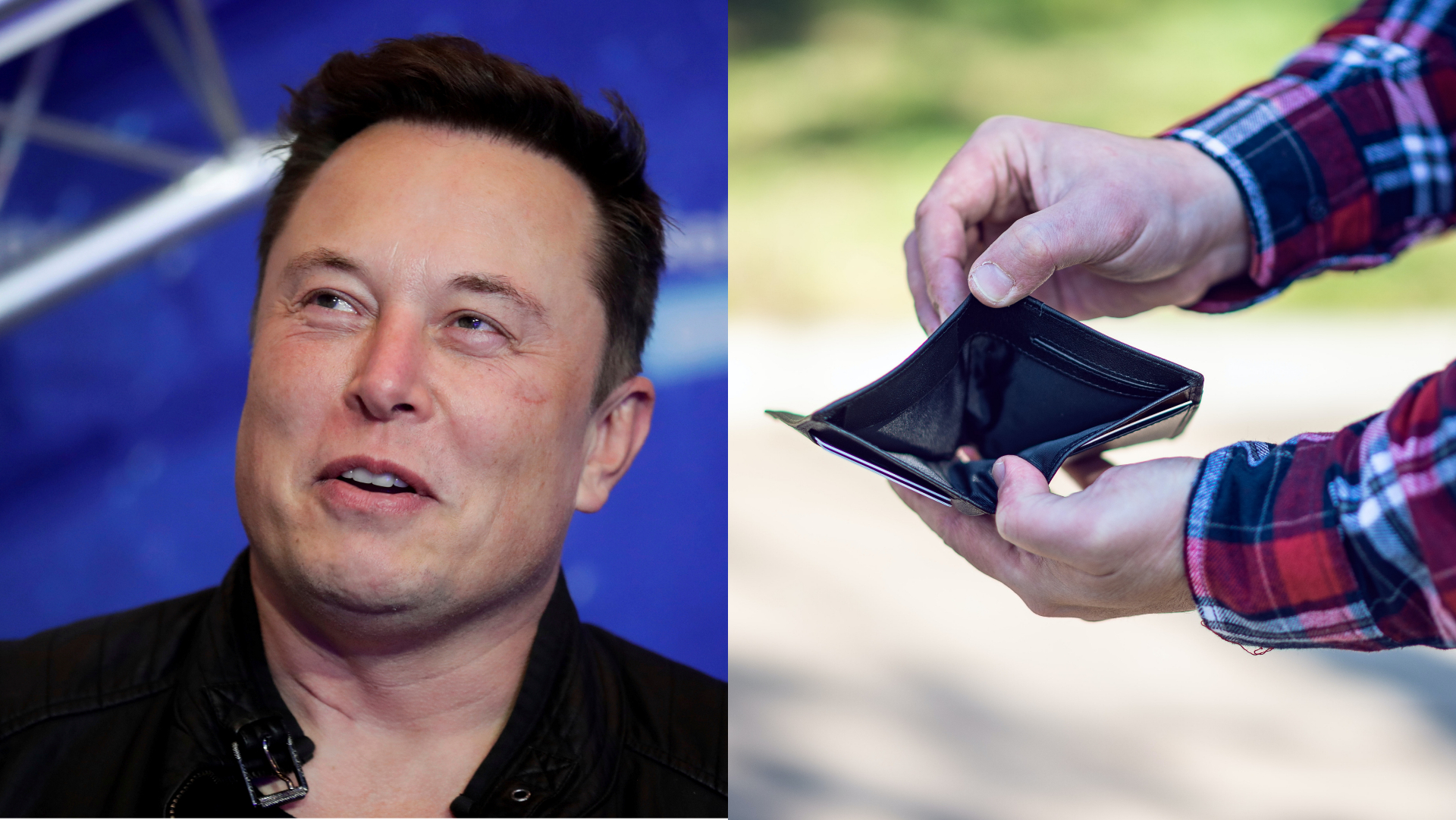 elon musk peňaženka