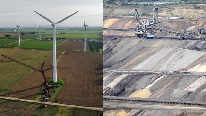 Zúfalá doba, zúfalé riešenia. Nemci demontujú veterné turbíny, aby rozšírili uhoľnú baňu