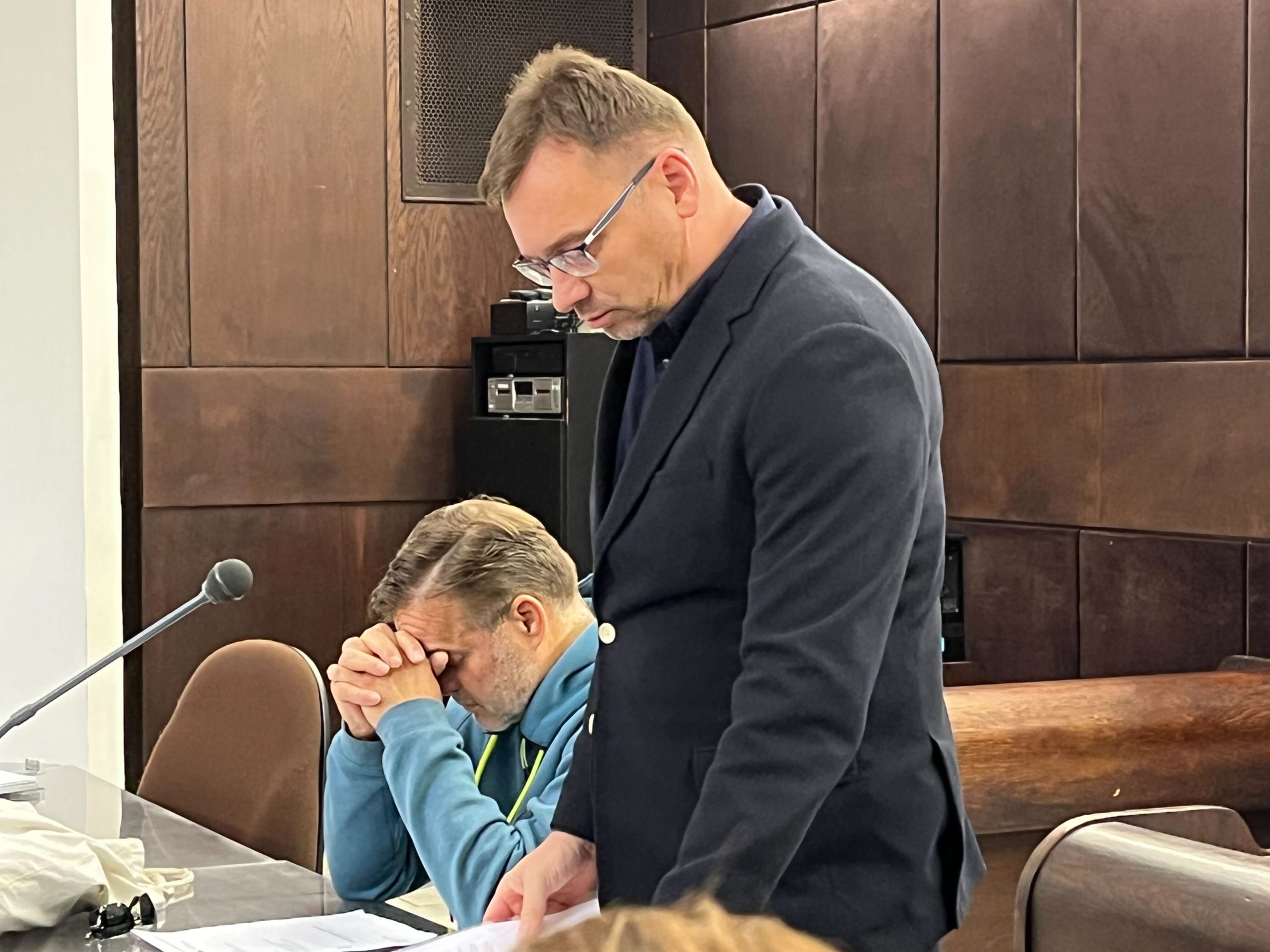 Dušan Dědeček na krajskom súde v Bratislave