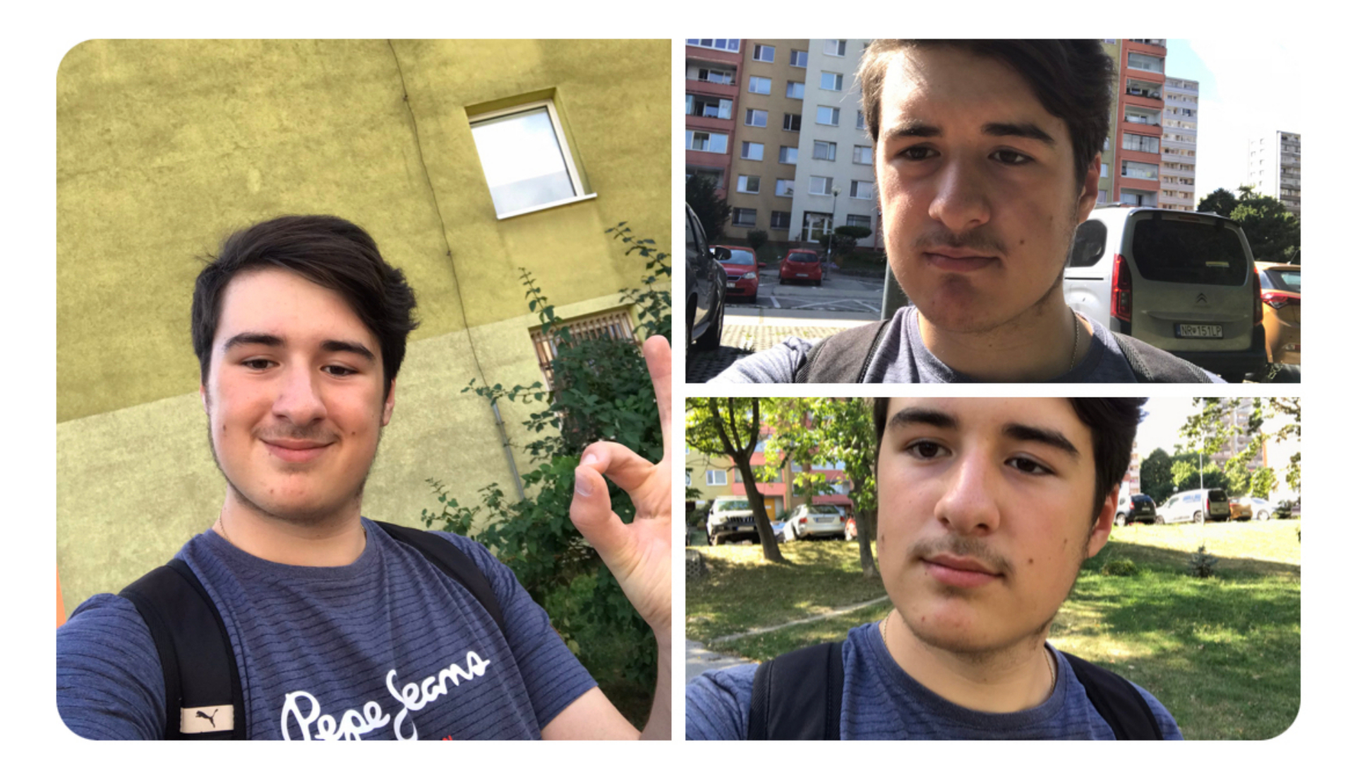 juraj k. pred domom hegera