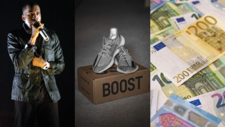 Raper Kanye West na koncerte, tenisky Yeezy a kopa peňazí
