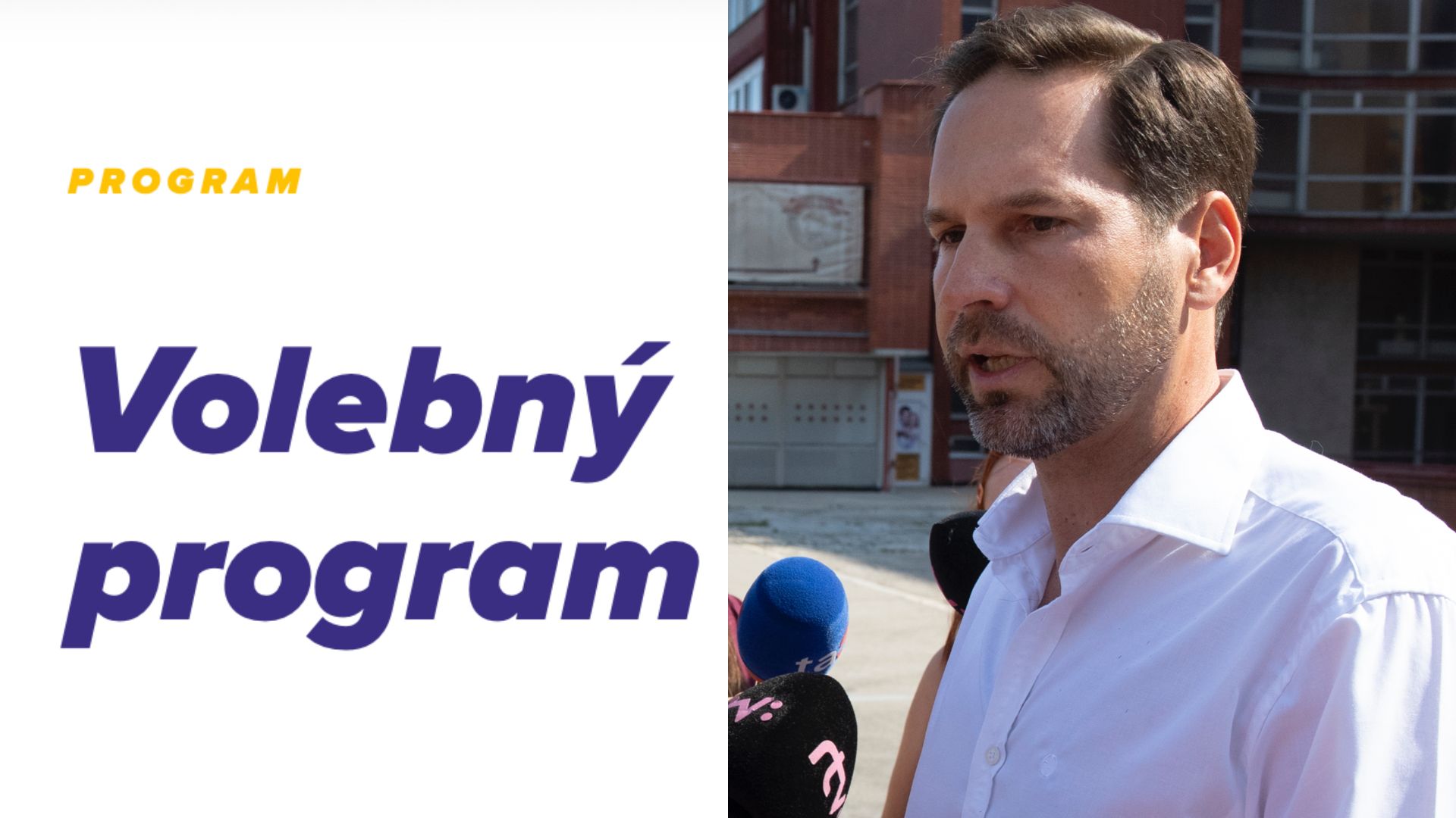 Volebný program kandidáta na primátora Bratislavy Rudolfa Kusého