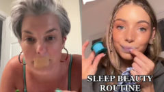 lepenie úst na tiktoku