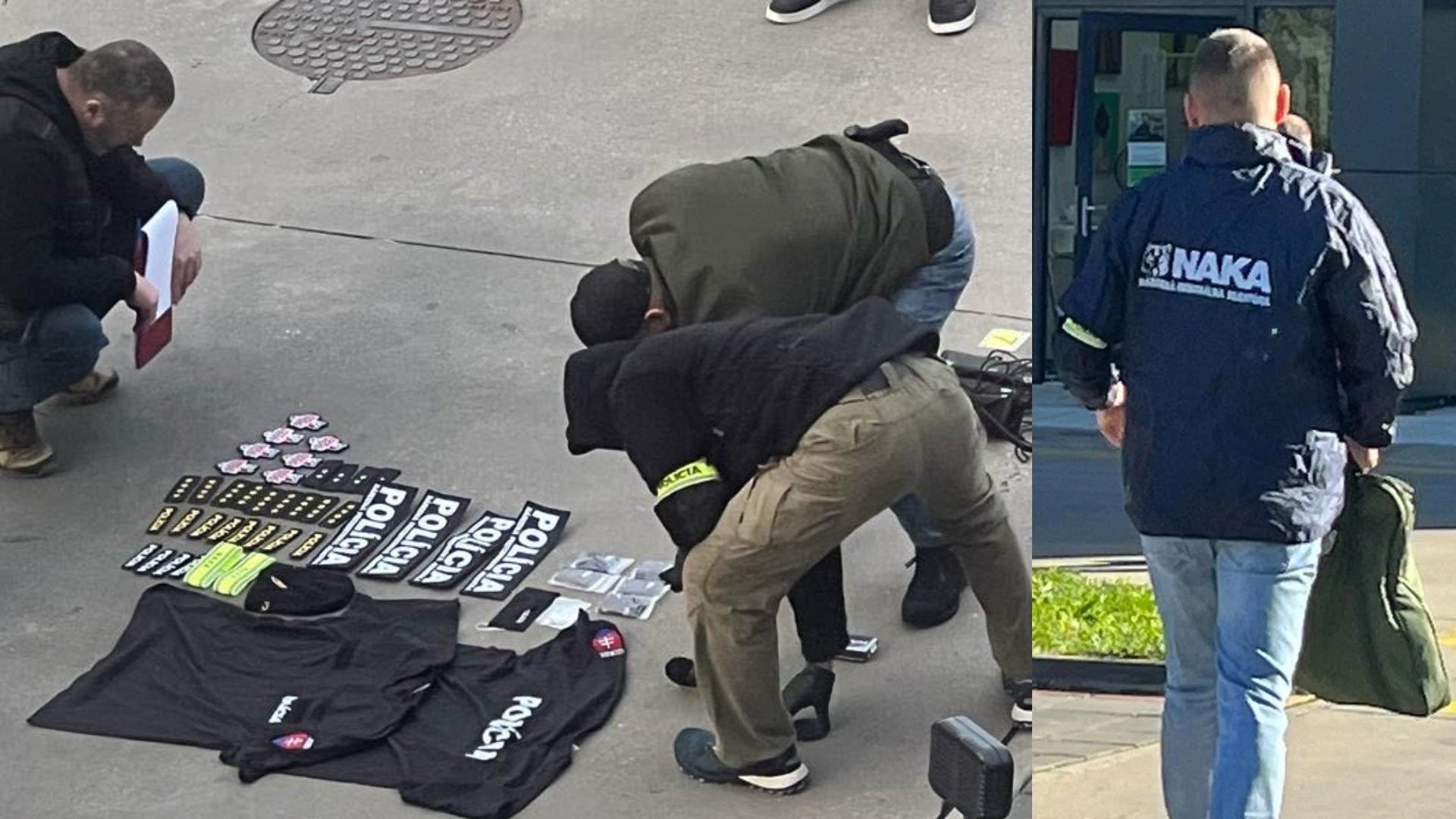 NAKA, zbrane, uniformy