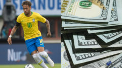 Futbalista Neymar a peniaze, úplatok