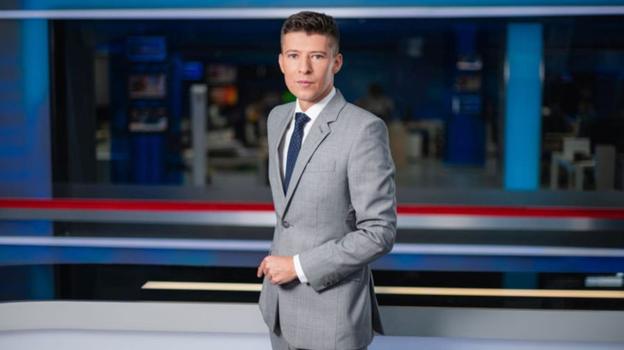 Moderátor TA3 Rastislav Iliev
