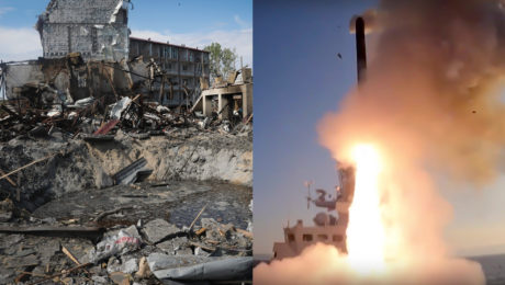 Na Ukrajinu Rusko vystrelilo viac ako 100 rakiet, doleteli až do Ľvova