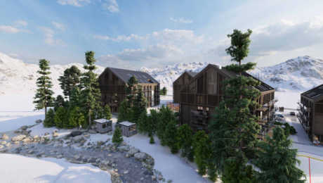 Objekt v obci Štôla s názvom Vitality Rezort, ktorý stavia obvinený Michal Suchoba