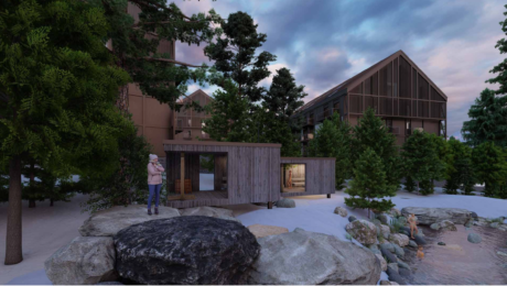 Objekt v obci Štôla s názvom Vitality Rezort, ktorý stavia obvinený Michal Suchoba