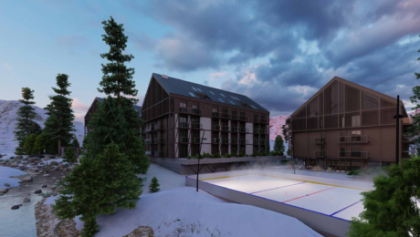 Objekt v obci Štôla s názvom Vitality Rezort, ktorý stavia obvinený Michal Suchoba