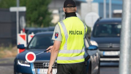 policajt, auto, Slovensko