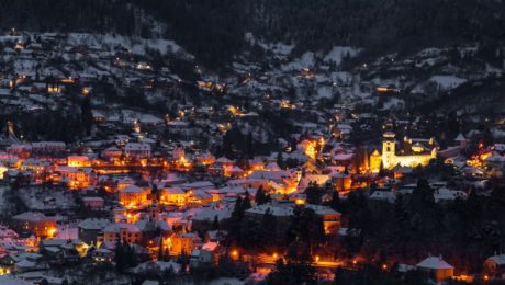 Na snímke je Banská Štiavnica.