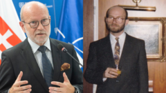 Na snímke Rastislav Káčer v súčasnosti a minulosti