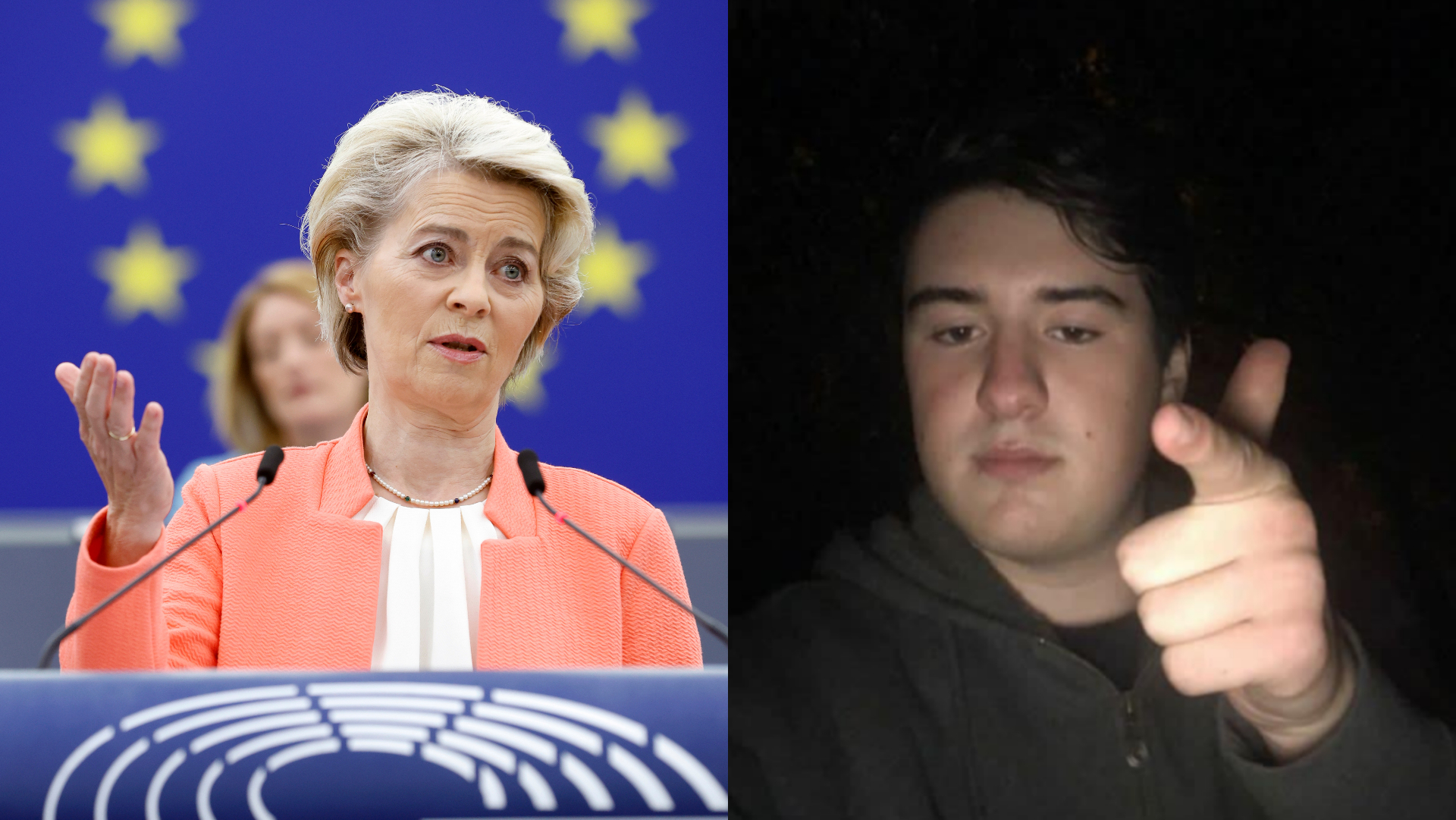 von der leyen zámocká