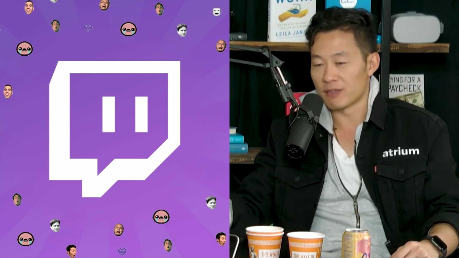 Twitch logo a Justin Kan