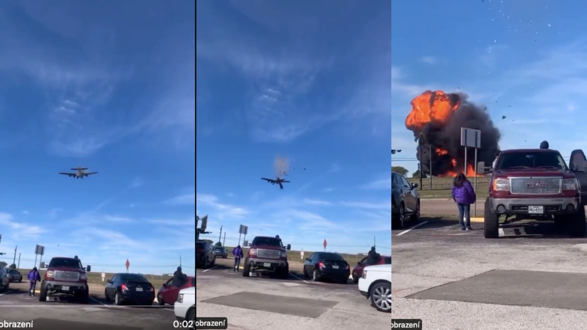 zrážka lietadiel v Dallase