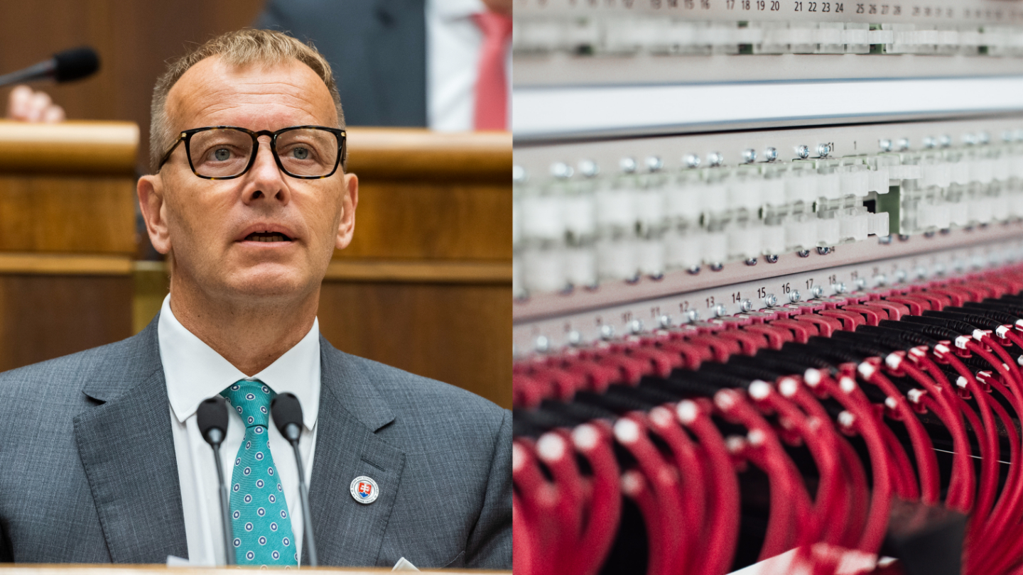 Predseda parlamentu NR SR Boris Kollár, Káble, ilustračná foto