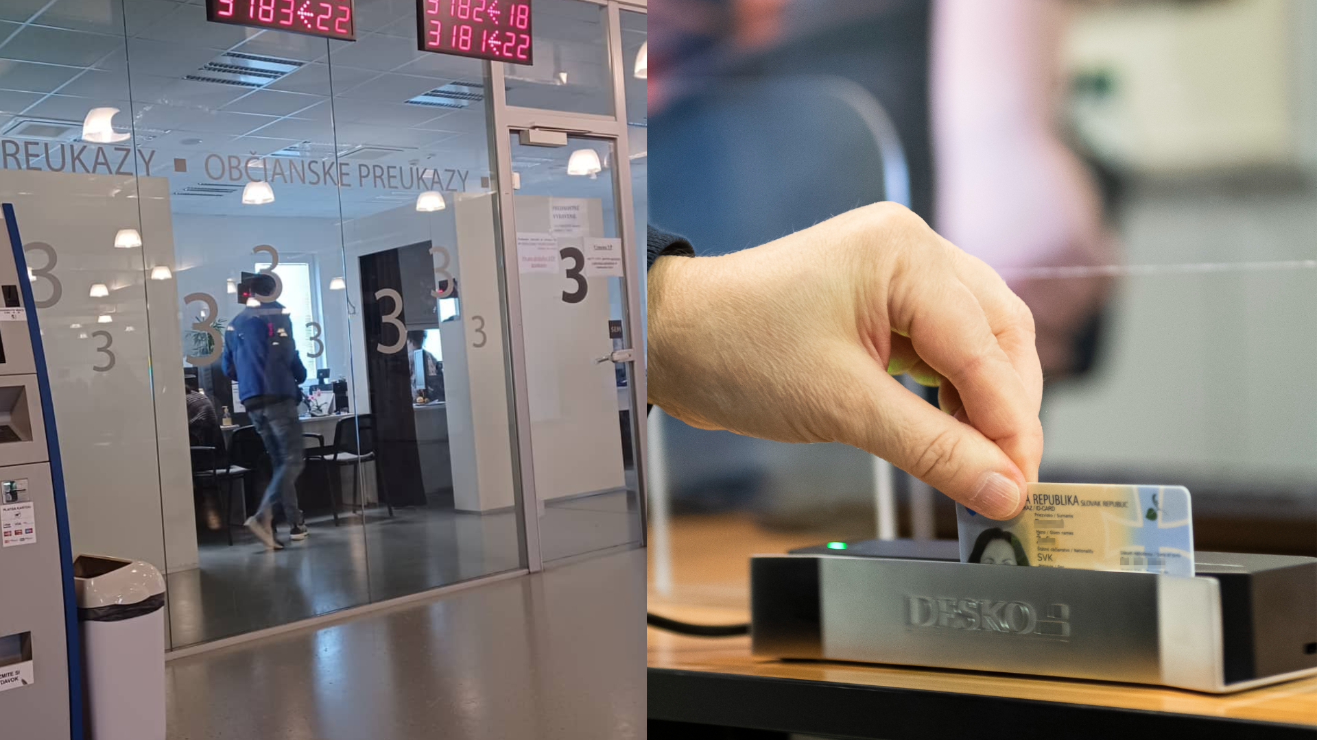 Občiansky preukaz, ilustračná foto