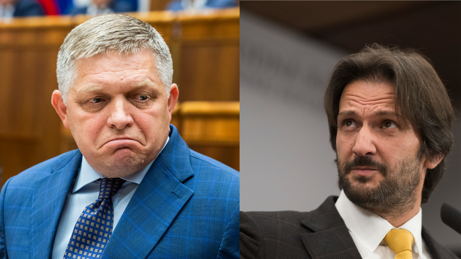 Predseda strany SMER-SD Robert Fico, Robert Kaliňák, ilustračné foto