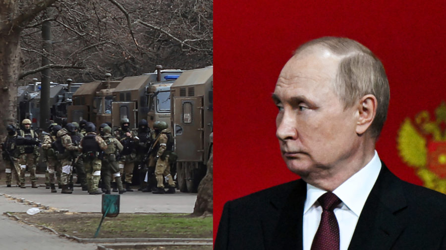 Ruská armáda a prezident Putin