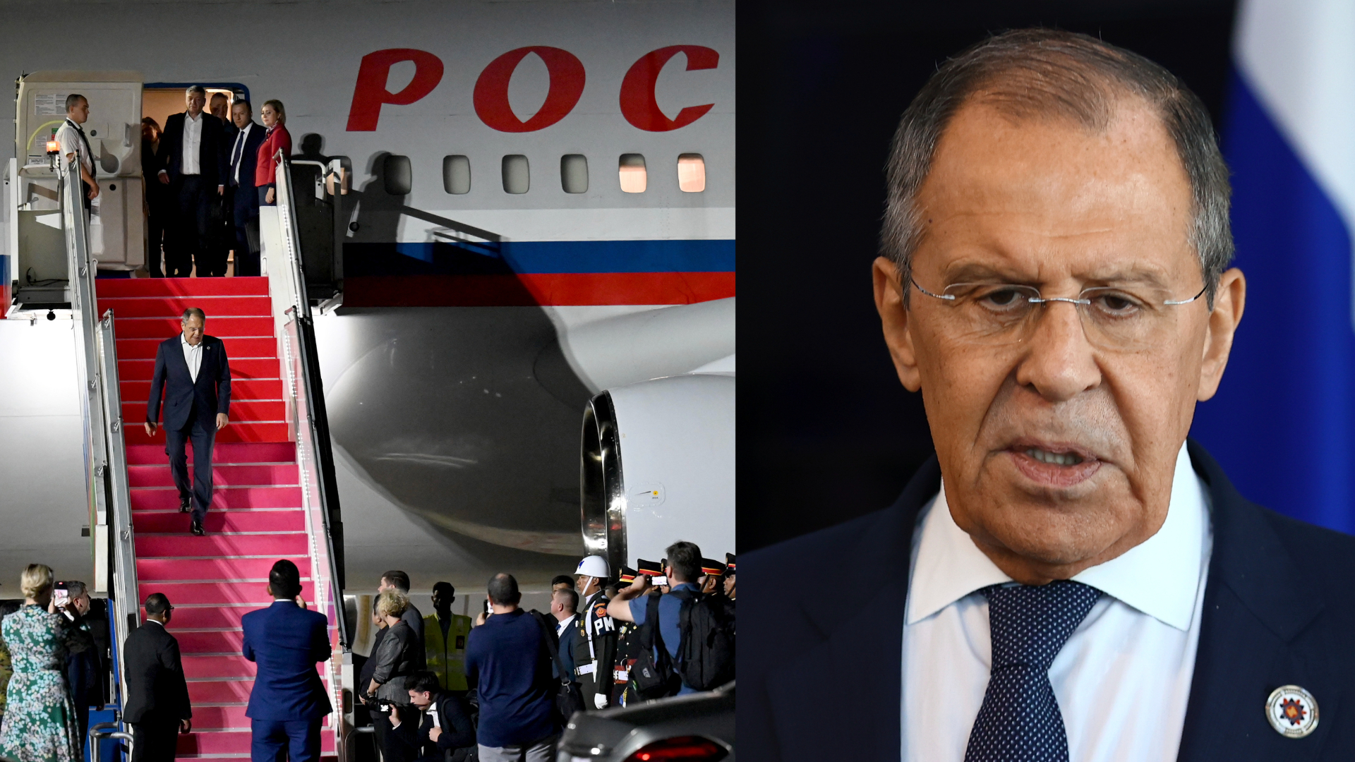 Príchod Lavrova na Bali, Sergej Lavrov