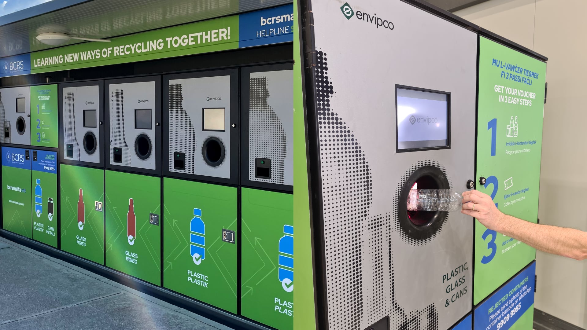 Vratné zálohovacie automaty