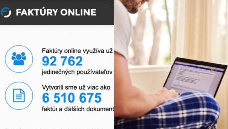 Faktúry online a mum za počítačom