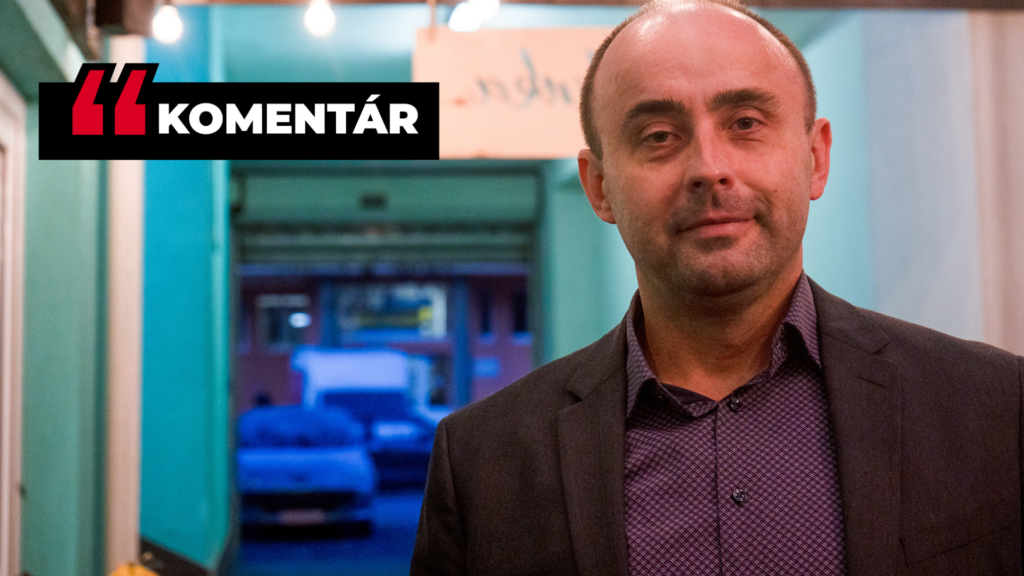 Radoslav Štefančík v podchode