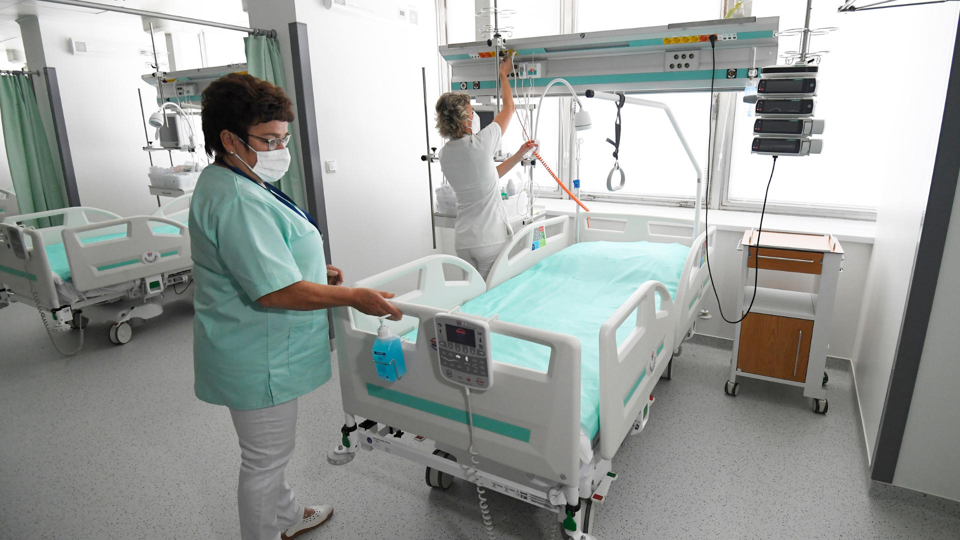 Zdravotné sestry v nemocnici