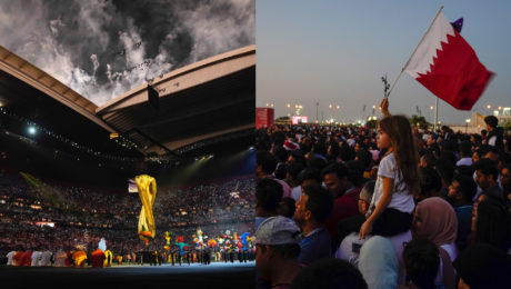 Katar organizuje majstrovstvá sveta, katarské vlajky a kontroverzie, bizarnosti