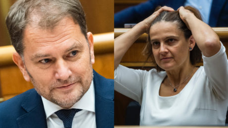 Igor Matovič a Mária Kolíková