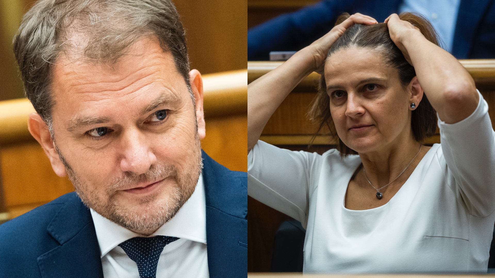 Igor Matovič a Mária Kolíková
