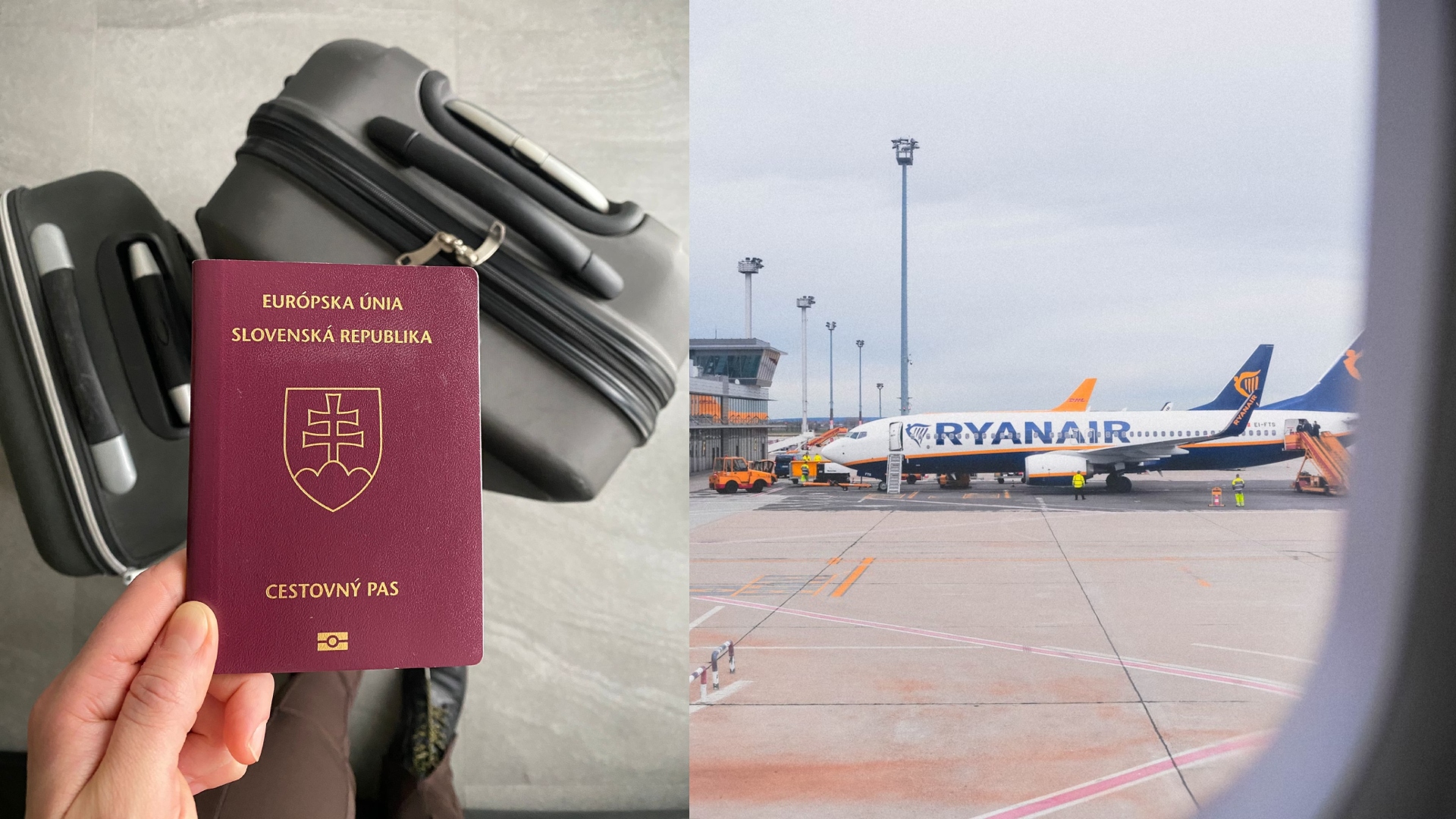 Na snímke je slovenskź cestovnź pas.
