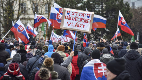 protesty, Slovensko