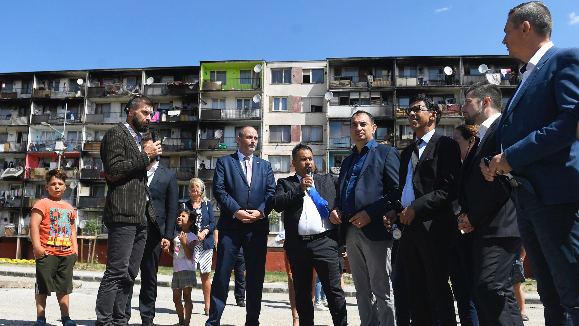 Luník IX, rómovia, delegácia výboru EÚ