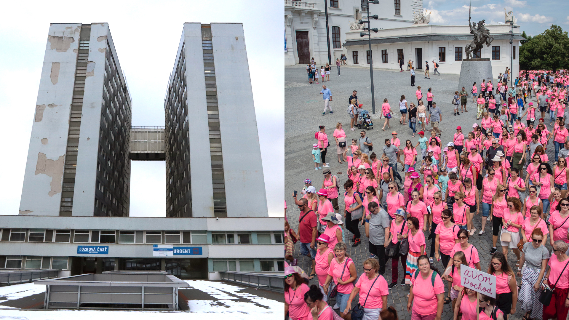 Rooseveltova nemocnica v Banskej Bystrici, onkológia v boji proti rakovine, pochod Avon proti rakovine v Bratislave