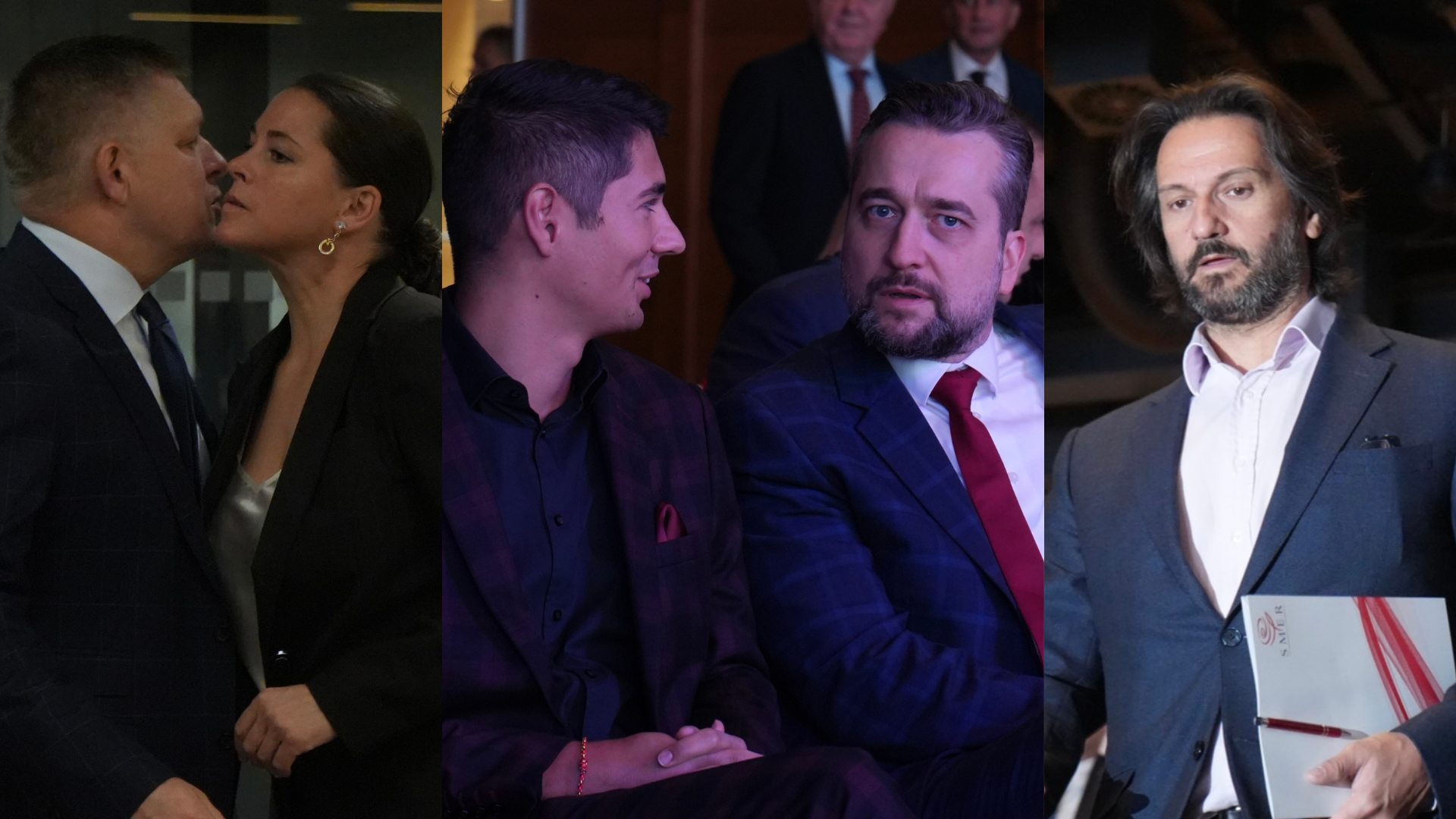 Robert Fico, Ľuboš Blaha, a Robert Kaliňák