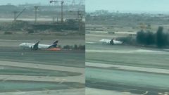 Náraz lietadla na letisku v Lime