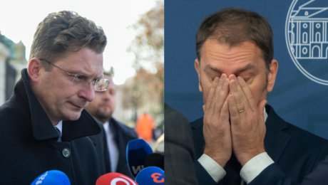 Na fotke lekár Visolajský a Igor Matovič